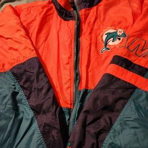 MIAMI DOLPHINS WINTER STARTERS JACKET